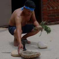 Ritual y temazcal en Alilo